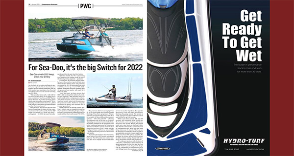 Sea-Doo announces 2022 lineup featuring Switch pontoon