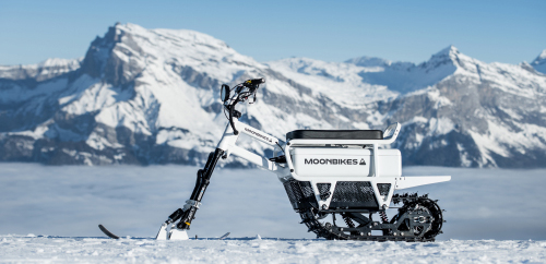 Electric snowbike startup MoonBikes partners include Bosch