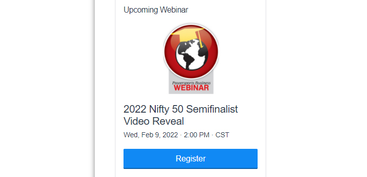 Webinar Wednesday tomorrow to feature 2022 Nifty 50 videos