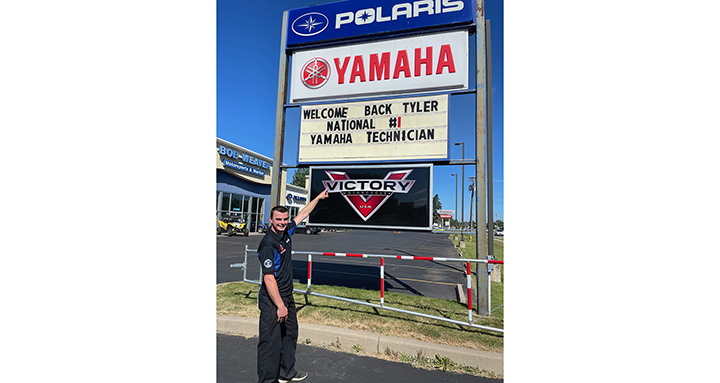 Tyler Schwartzott wins 2022 Yamaha U.S. Technician Grand Prix