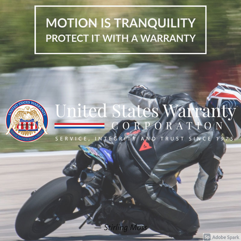 United States Warranty Corporation - Motion is Tranquility Protect it with a Warranty