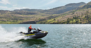 The Sea-Doo Explorer 170 received the NMMA Innovation Award in the personal watercraft category at the Miami Boat Show