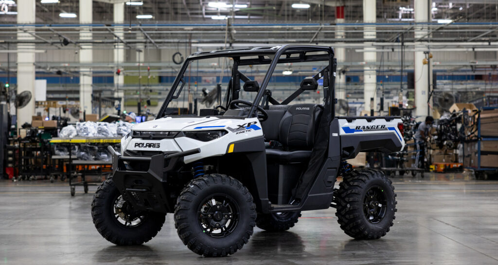 Polaris ships its Ranger XP Kinetic side-by-side