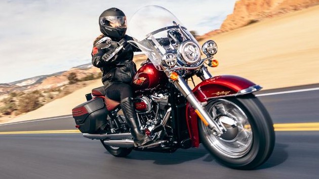 Harley-Davidson reported a first-quarter revenue increase of 20% but was down in North America.