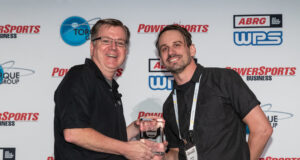 Brinson Powersports receives the PSB Best-In-Class - New Unit Sales award