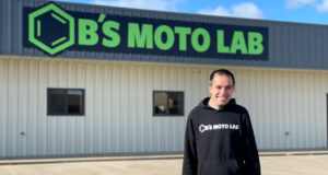 Brandon Dooley is the owner of B's Moto Lab