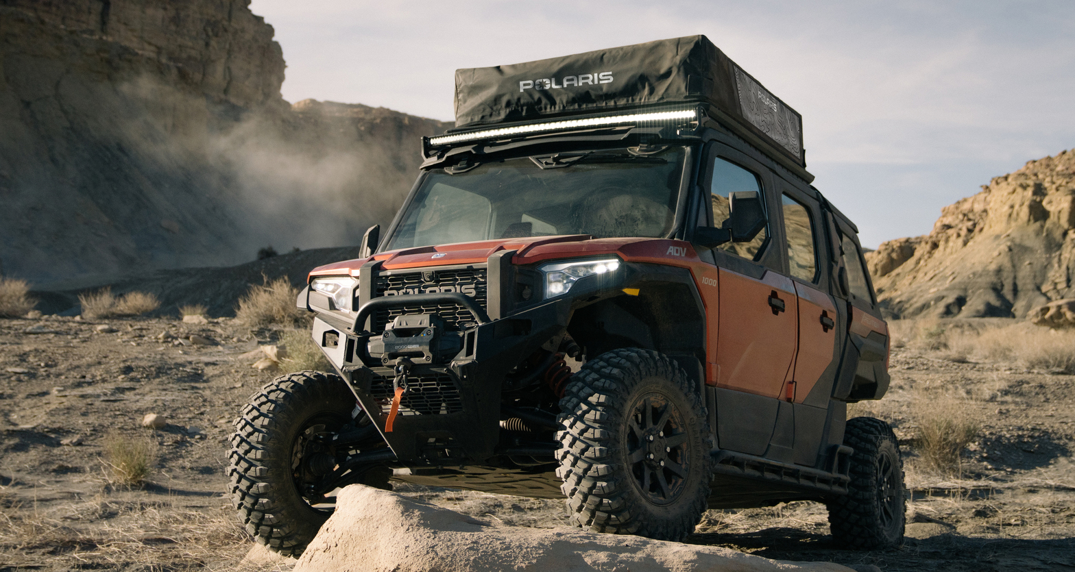 Polaris unveils XPEDITION models, new category of adventure UTVs