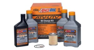 Amsoil oil change kit for atv/utv
