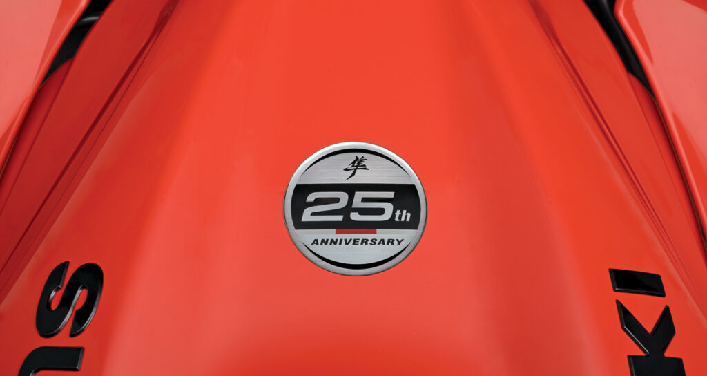 Suzuki reveals the 2024 25th Anniversary Hayabusa Sportbike