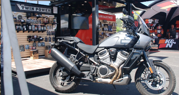 Kuryakyn, Twin Power, Speed and Strength and River Road showcasing products at Sturgis Rally