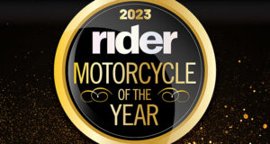 Rider Magazine 2023 Motorcycle of the year logo