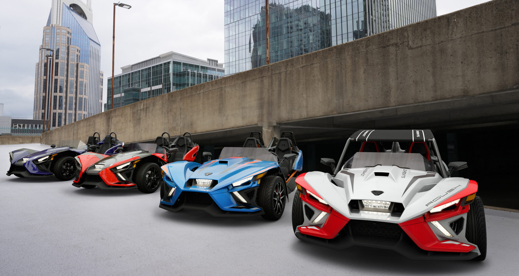 Polaris unveils fivemodel 2025 Slingshot lineup