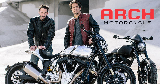 Keanu Reeves and Gard Hollinger talk to Kevin Duke about ARCH Motorcycles