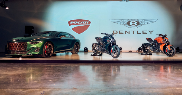 Ducati Diavel for Bentley collaboration