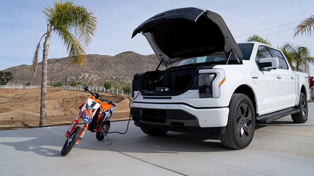 KTM Jr SX teams up with Ford and the F-150 Lightning for the 2024 season.