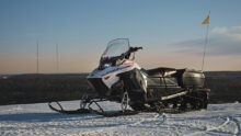 Taiga Nomad electric snowmobile