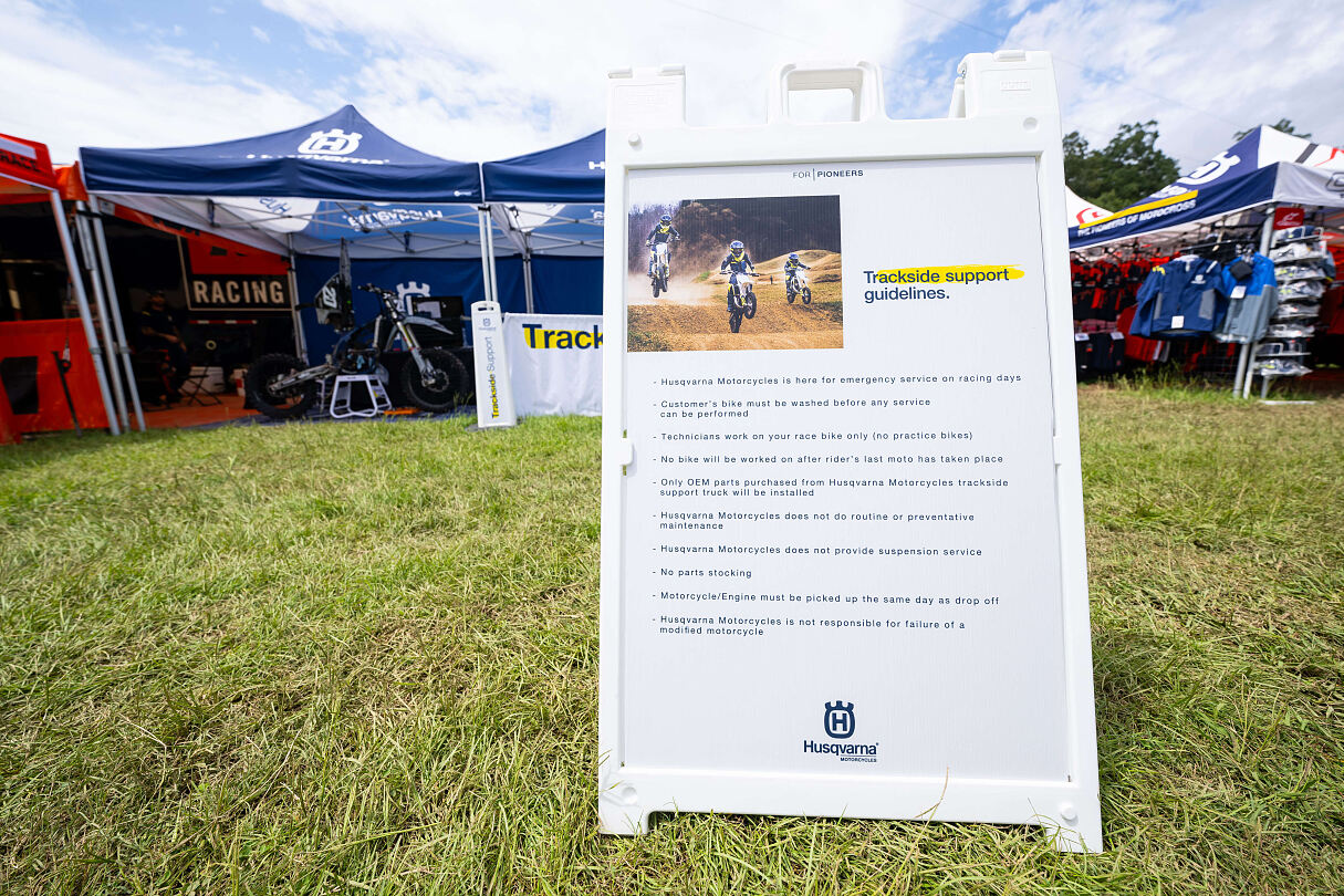 Team Husqvarna Amateur Racing program adds dealer support