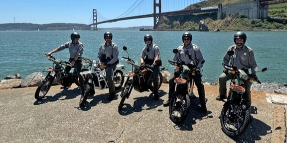 UBCO donates four-wheel electric utility bikes to the National Park Service