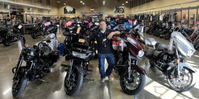 Eric Chavez of East Bay Harley-Davidson