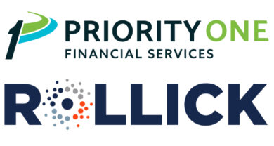 Priority One and Rollick logos