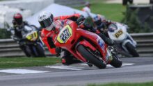 Alessandro Di Mario leads the parts unlimited talent cup