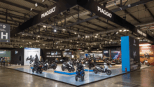 Piaggio Group EICMA display