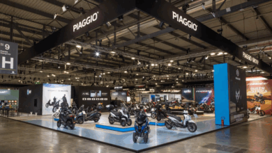Piaggio Group EICMA display