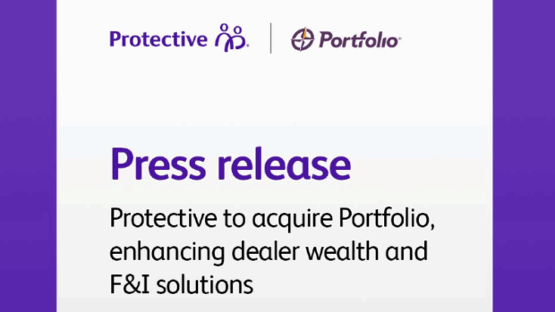 Protective expands F&I reach with acquisition of Portfolio Holding