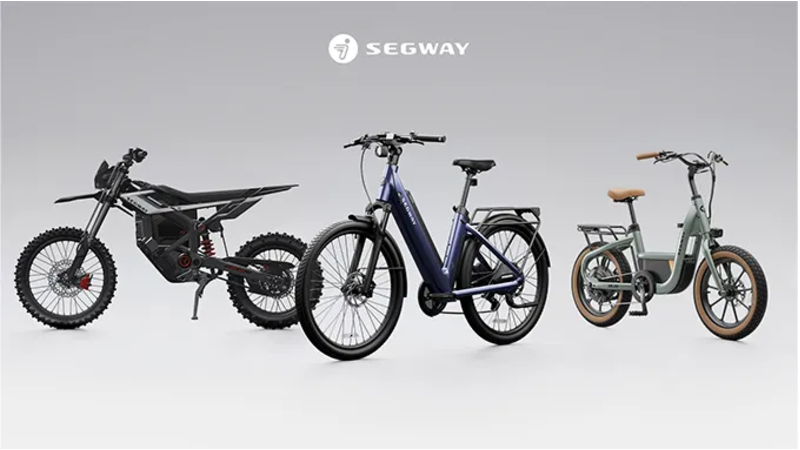 Segway introduces new electric dirt bike, e-bikes at CES 2026