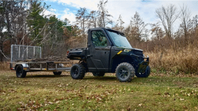 Polaris Ranger 1000 now with fully enclosed cab