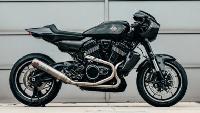 Harley unveils new concept cafe racer