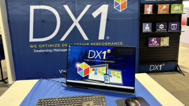 DX1 booth at AIMExpo