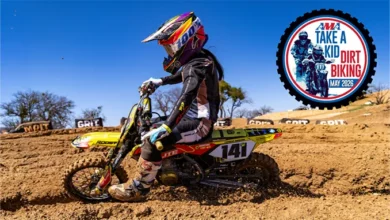 May is "Take a Kid Dirt Biking" month
