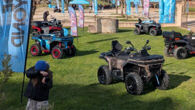 CFMOTO unveils ATV lineup in Nice, France.