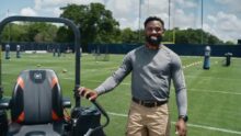 NFL running back partners with Bobcat