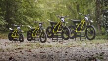 Triumph TXP electric lineup