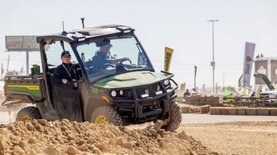 Equip Expo UTV driving experience