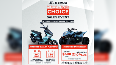 KYMCO year end sales event